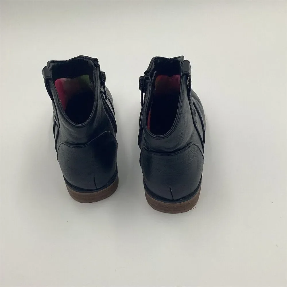 Cat & Jack Toddler Girls' Black Tiffy Ankle Booties Size‎ 10